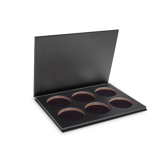 6-Hole Refillable Foundation & Cheek Palette (Empty)