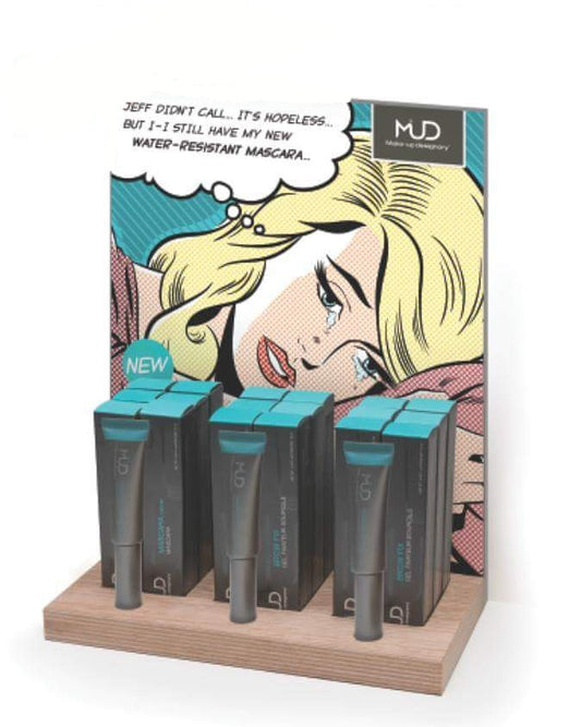 Water-Resistant Mascara Display Stand