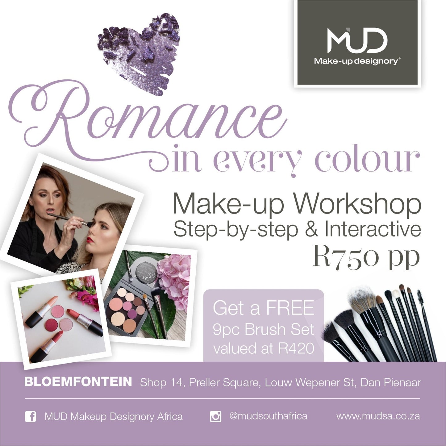 MUD Make-up Workshop: Bloemfontein