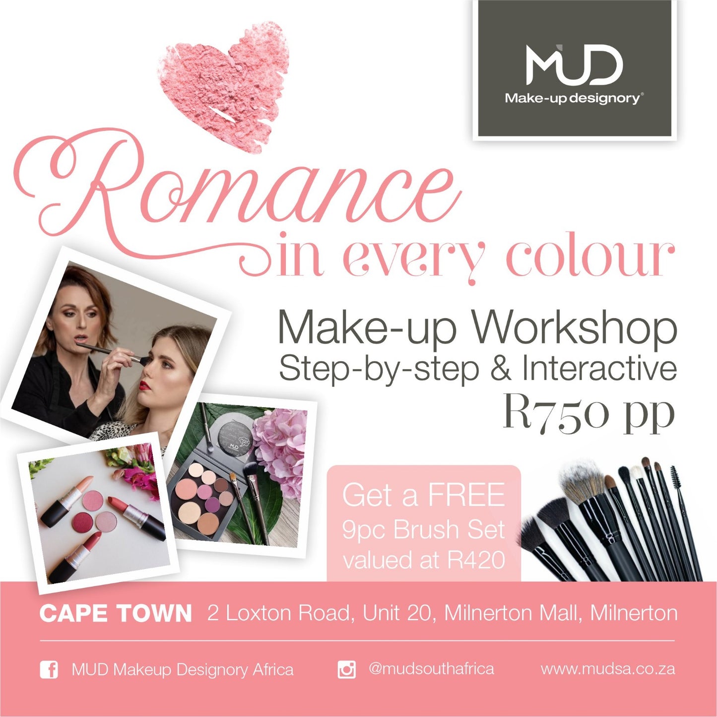 MUD Make-up Workshop: Cape Town