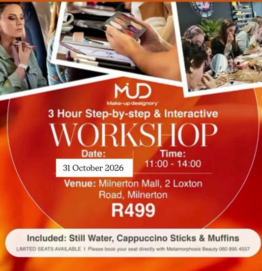 MUD Make-up Workshop: Cape Town