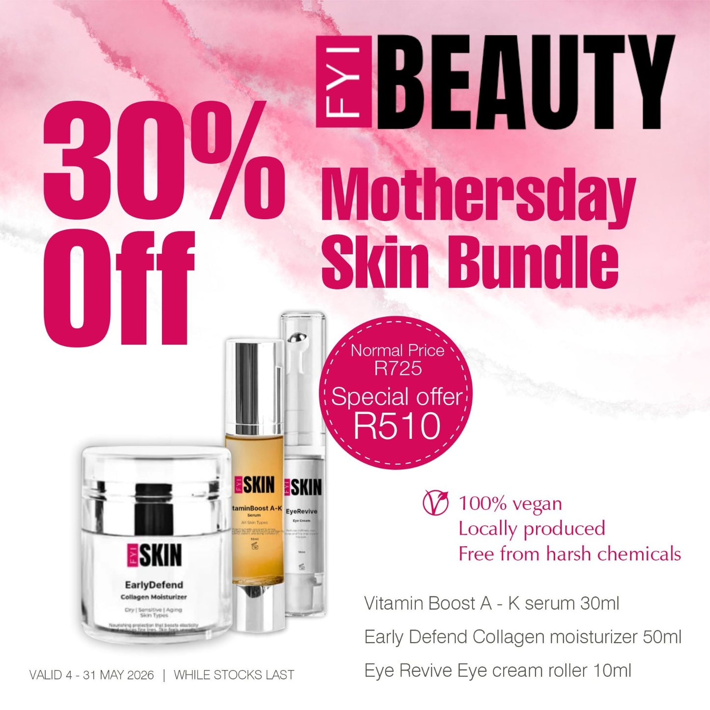 30% Off FYI Skin Bundle