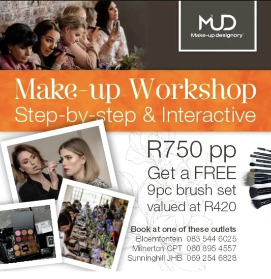 MUD Make-up Workshop - Bloemfontein